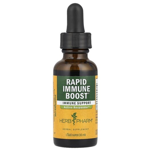 Основне фото товару Rapid Immune Boost Основне фото товару Herb Pharm, Rapid Immune Boost, Підтримка імунітету, 30 мл