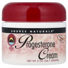 Прогестерон Progesterone Cream Source Naturals 56.7 г