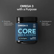 Фото состава Core Med Science, Омега 3, Omega-3, 60 капсул
