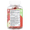 Фото складу Apple Cider Vinegar Gummies With The Mother Apple, Оцет, 60 табле