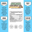 Фото состава Cold Pressed Coconut Oil Фото состава BioSchwartz, Кокосовое масло, Cold Pressed Coconut Oil, 120 капсу
