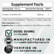 Фото состава Nootropics Depot, L-Карнитин, Acetyl L-Carnitine ALCAR Powder, 12