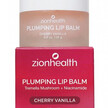 Фото складу Plumping Lip Balm - Cherry Vanilla Фото складу Zion Health, Plumping Lip Balm - Cherry Vanilla, Бальзам для губ,