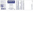 Фото складу Pure Encapsulations, BCAA Capsules, БЦАА, 90 капсул