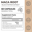 Фото состава Neurogan Health, Мака, Maca Root, 60 капсул