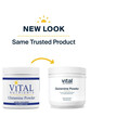 Фото складу Glutamine Powder Фото складу Vital Nutrients, Glutamine Powder, L-Глутамін, 225 г