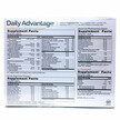 Фото складу Williams Nutrition, Daily Advantage, Щоденна добавка, 60 упаковок