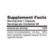 Фото состава Витамин D3, D-5000 - High Potency Natural Vitamin D3, 90 капсул
