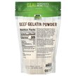 Фото складу Real Food Beef Gelatin Powder Фото складу NOW Foods, Real Food Beef Gelatin Powder, Яловичі органи, 454 г