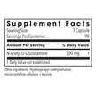 Фото состава N-Acetyl Glucosamine NAG Фото состава Глюкозамин Хондроитин, N-Acetyl Glucosamine NAG, 90 капсул