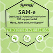Фото складу SAM-e 200 mg Фото складу Vitacost, SAM-e 200 mg, САМе Аденозил-метионін, 60 таблеток