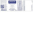 Фото складу Chromium picolinate 200 mcg Фото складу Pure Encapsulations, Chromium picolinate 200 mcg, Хром, 180 капсу