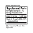 Фото складу EquiLife, Vitamin D3 High-Potency Liquid, Рідкий Вітамін D3, 12 м