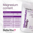 Фото складу Magnesium Sleep Mineral Bath Flakes Фото складу BetterYou, Magnesium Sleep Mineral Bath Flakes, Підтримка сну, 2.