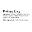 Фото складу Fritillary Lung Elixir Фото складу Fritillary Lung Elixir, Підтримка органів дихання, 7 Pouches