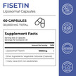 Фото состава Neurogan Health, Фисетин, Liposomal Fisetin, 60 капсул
