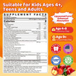 Фото состава Liposomal Vitamin C 500 mg Gummies for Kids 4+ &, Витамин C, 