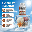 Фото складу Lion's Mane Turkey Tail Reishi Cordyceps Chaga Maitake, Гриб