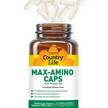 Фото складу Country Life, Max Amino Caps with B-6, Амінокислоти, 180 капсул