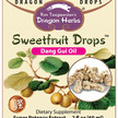 Фото состава Sweetfruit Drops Dang Gui Oil Фото состава Dragon Herbs, Дягиль, Sweetfruit Drops Dang Gui Oil, 60 мл