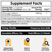 Фото складу Hesperidin 90% Extract Capsules, Гесперидин, 60 Capsules