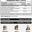 Фото складу Peruvian Black Maca Enhanced Powder Blend, Мака, 120 Servings
