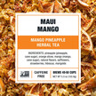 Фото складу Maui Mango Loose Leaf - Mango Pineapple Herbal Tea Tin Фото складу Maui Mango Loose Leaf - Mango Pineapple Herbal Tea, Органічний Ча