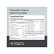 Фото складу Chewable Vitamin Mineral Complex, Мультивітаміни, 90 таблеток