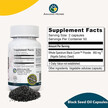 Фото состава Amazing Herbs, Черный тмин, Black Seed Original Plain, 100 капсул
