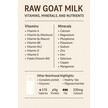 Фото состава Лосьон для тела, Goat Milk Lotion - Lavender, 340 г