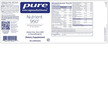 Фото состава Pure Encapsulations, Мультивитамины, Nutrient 950, 90 капсул