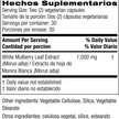 Фото складу White Mulberry Leaf Extract, Підтримка рівня цукру, 60 капсул