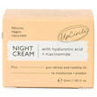 Фото состава Крем, Night Cream with Hyaluronic Acid + Niacinamide, 55 мл