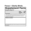 Фото складу Quicksilver Scientific, Focus + Clarity Shots, Підтримка мозку, 1