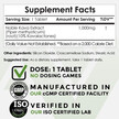 Фото состава Nootropics Depot, Кава Кава, Noble Kava Tablets, 30 Tablets