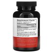Фото складу Beta Alanine 750 mg Фото складу Force Factor, Beta Alanine 750 mg, Бета-аланін, 120 капсул
