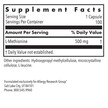Фото складу Allergy Research Group, L-Methionine, L-Метіонін, 100 капсул