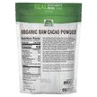 Фото состава NOW Foods, Какао в порошке, Real Food Organic Raw Cacao Powder, 3