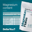 Фото складу BetterYou, Magnesium Mineral Bath Flakes, Мінеральні добавки, 2.3