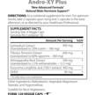Фото складу Andro-XY Plus Male Hormone Support Фото складу Andro-XY Plus Male Hormone Support, Підтримка гормонів, 120 капсу
