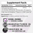 Фото складу Baikal Skullcap Extract Powder Фото складу Nootropics Depot, Baikal Skullcap Extract Powder, Шоломниця, 15 г