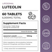 Фото состава Neurogan Health, Лютеолин, Liposomal Luteolin, 60 таблеток