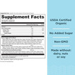 Фото складу Ancient Nutrition, Organic Super Greens Powder, Супергрінс, 14.1 