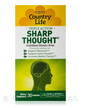 Фото складу Country Life, Sharp Thought, Підтримка мозку, 30 капсул