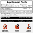 Фото складу Nootropics Depot, Nobiletin Capsules, Підтримка мозку, 30 Capsule