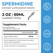 Фото состава Spermidine Drops Фото состава Neurogan Health, Спермидин, Spermidine Drops, 60 мл