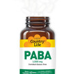 Фото складу Country Life, Paba, 4-Амінобензойна кислота, 60 таблеток