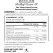 Фото складу Methyl-Ease HP Peripheral Neuropathy, Підтримка мозку, 60 капсул