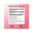 Фото состава Jarrow Formulas, Магний Таурат, Magnesium Taurate, 90 капсул