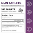 Фото состава Neurogan Health, Никотинамид мононуклеотид, NMN 500 mg, 300 табле